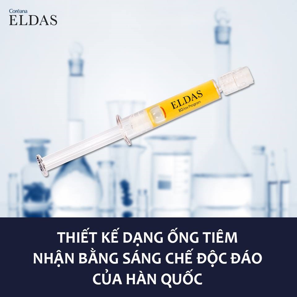 [CHÍNH HÃNG] Tinh chất tế bào gốc ELDAS tái tạo và trẻ hóa làn da, khắc tinh của nếp nhăn