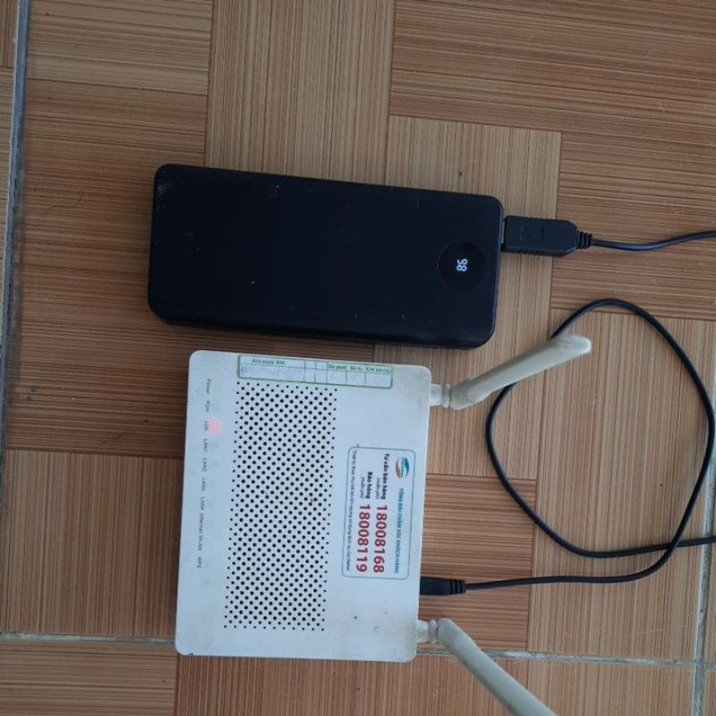 Pin dự phòng modem wifi
