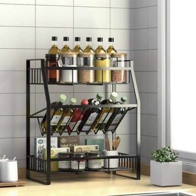 Kệ đựng gia vị nhà bếp đa năng
