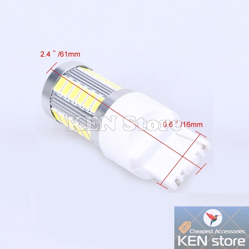 Bóng LED 7440 T20 1 TIM cực sáng làm đèn xi nhan, đèn lùi cho ô tô