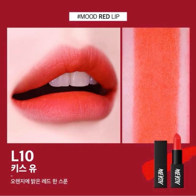 Son thỏi Merzy Lipstick L9 L10 L11