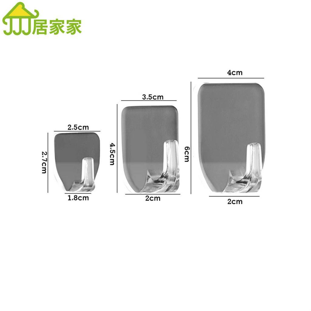 Móc treo đồ / quần áo dán tường siêu dính chắc chắn cho nhà ở / nhà bếp / cửa ra vào