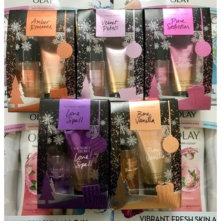 Set Xịt Thơm Dưỡng Thể Victoria’s Secret Mini Mist & Lotion Gift Set (75ml X 2)