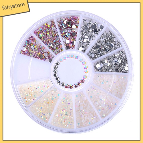 Hộp phụ kiện 3D trang trí móng tay nghệ thuật tiện lợi chất lượng cao