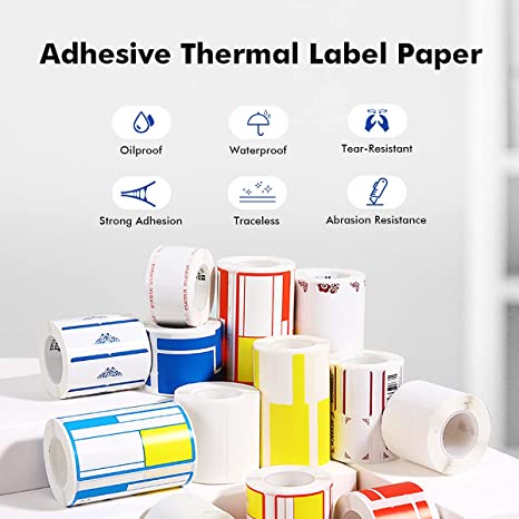 Nhãn Dán Giấy Ghi Chú Phân Loại Thực Phẩm B21 / B3S / D11 / D101 R3
