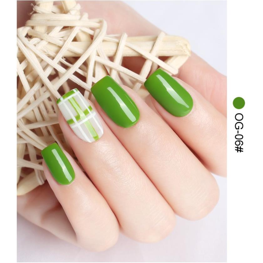 Sơn Gel AS vỏ đen Mã OG ( Cam Kết Chính Hãng - làm khô sơn gel bằng máy hơ uvled )