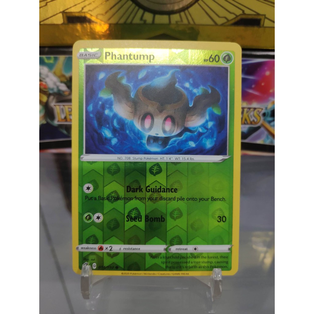 [ Dưa Hấu Yugioh ] Lá bài thẻ bài Pokemon Phantump