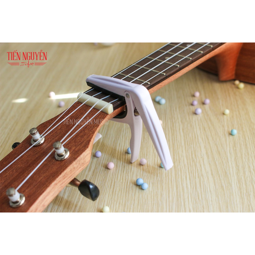 Đàn Ukulele size Tenor cao cấp Full Solid - Arm Bevel - Khảm trai Body