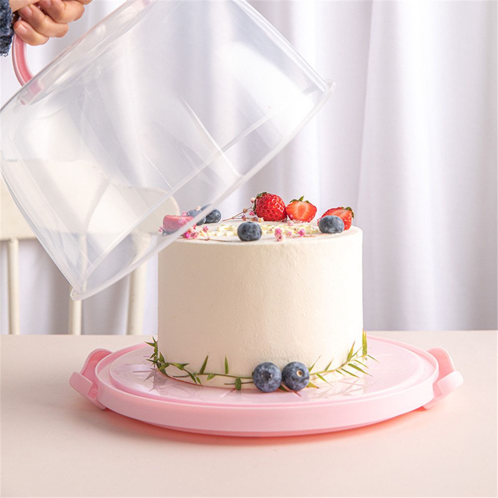 CONOPERY Hộp đựng bánh ngọt/ trái cây 6/ 8/ 10 inch có nắp đậy tiện dụng