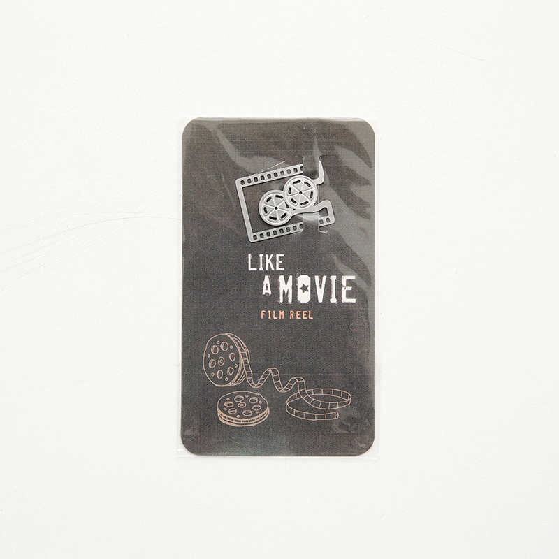 Dụng cụ đánh dấu trang sách bằng kim loại tạo hình chủ đề phim ảnh độc đáo