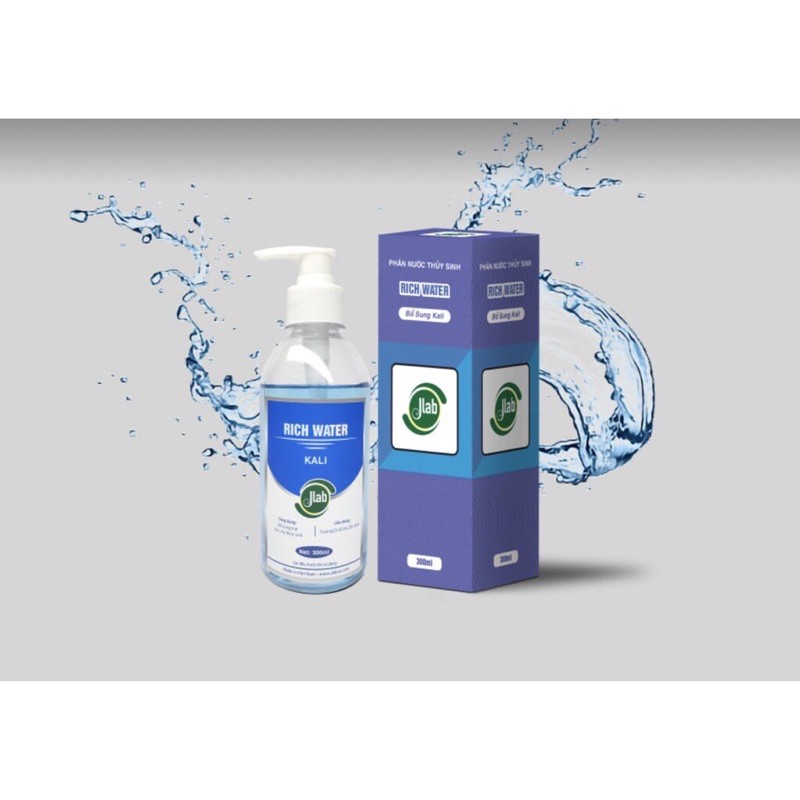Jlab Rich Water - Phân Nước Bổ Sung KALI Cho Hồ Cá, Thuỷ Sinh