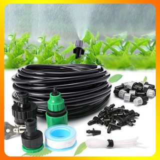 Hệ thống phun sương tưới lan vườn treo nhà kính
