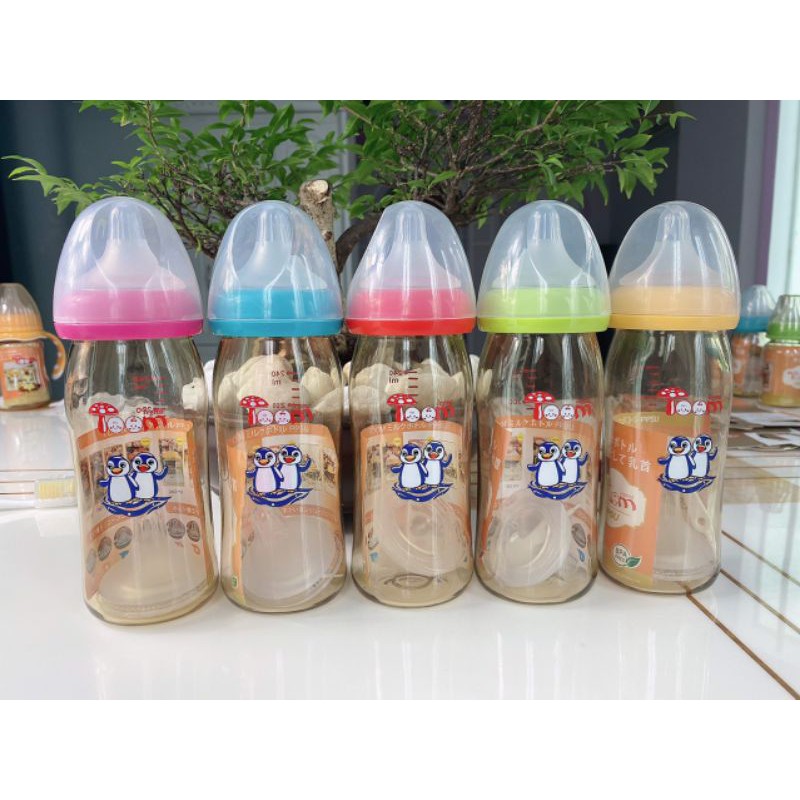 Bình sữa TOOM nội địa Nhật  240ml ( tặng 1 núm//