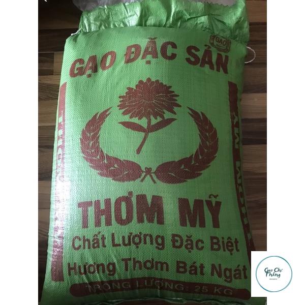 Gạo Thơm mỹ dẻo vừa mềm cơm.25kg