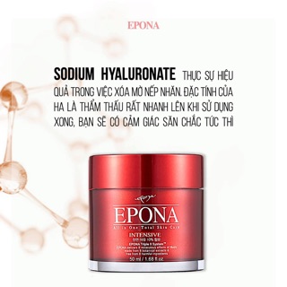 Kem Dưỡng Da epona - Chuẩn auth
