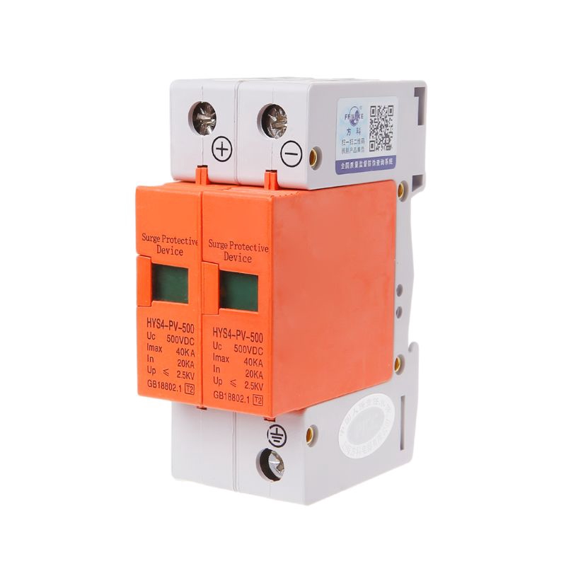 HYS4 Surge Protective Device SPD House DC Lightning Surge Protector 2 Pole 20KA~40KA