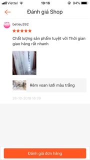 Rèm voan lưới màu trắng