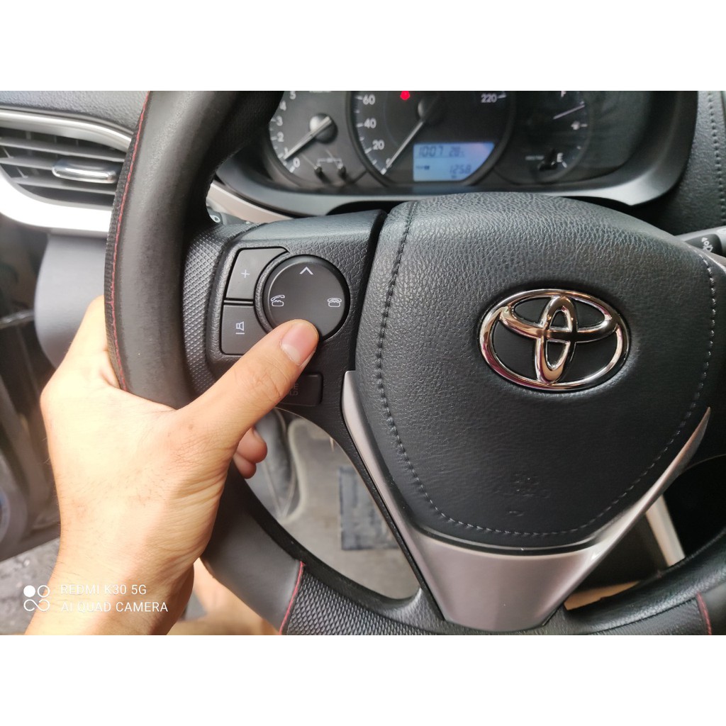 Khiển vô lăng và Cruise control Vios/Yais 2018 2019 2020 2021 2022 cho bản E số sàn và số tự động