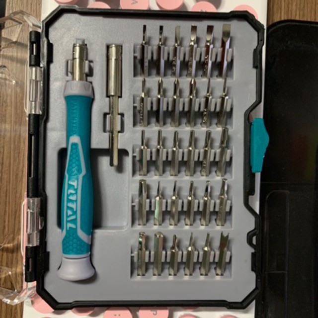 BỘ 32 TUA VÍT ĐA NĂNG TOTAL TACSD30326  BỘ TUA VÍT MINI
