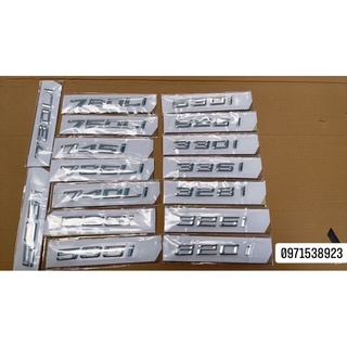 logo chữ 750Li 730Li 735Li 780Li 740Li dán thân xe BMV hàng cao cấp xịn