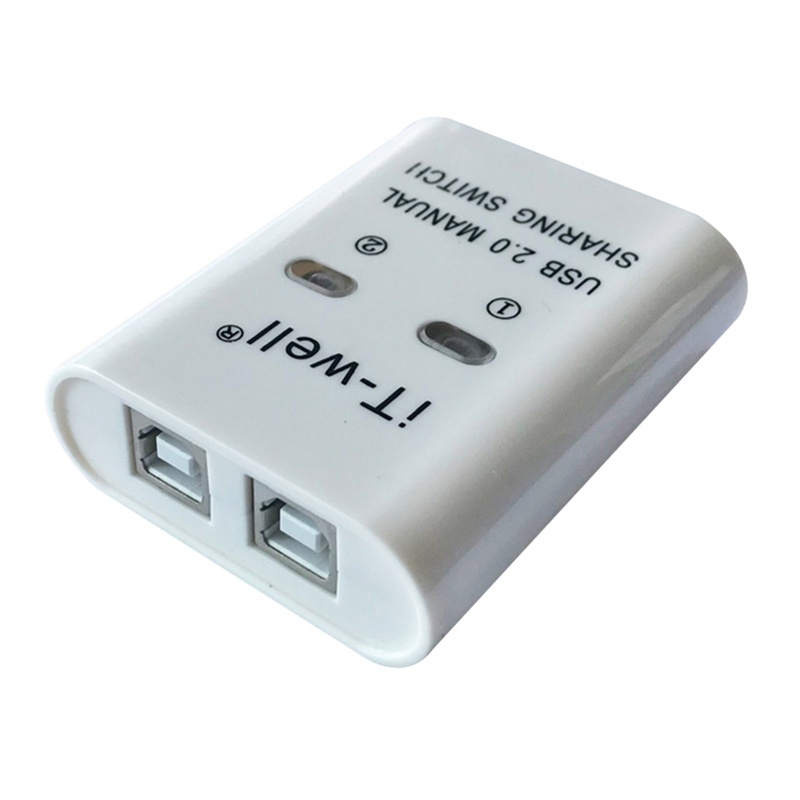 Bộ Chia USB Máy In KVM Switch 2 PC Sharing 1 Cổng USB