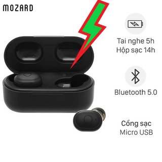 Tai nghe Bluetooth True Wireless Mozard DS635-WB Đen