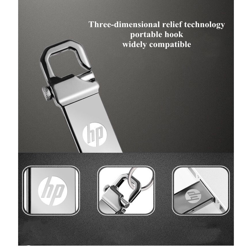 Ổ đĩa USB 3.0 HP 2TB tốc độ cao bằng kim loại chống thấm nước
