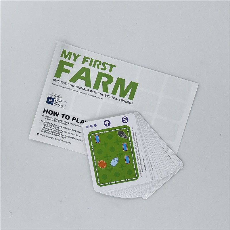 SmartGames Smart Farmer Bộ đồ chơi giải đố chủ đề nông trại cho bé