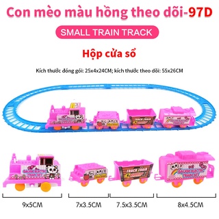 Bộ Đồ Chơi Đường Ray Xe Lửa Điện Tự Làm Cho Bé
