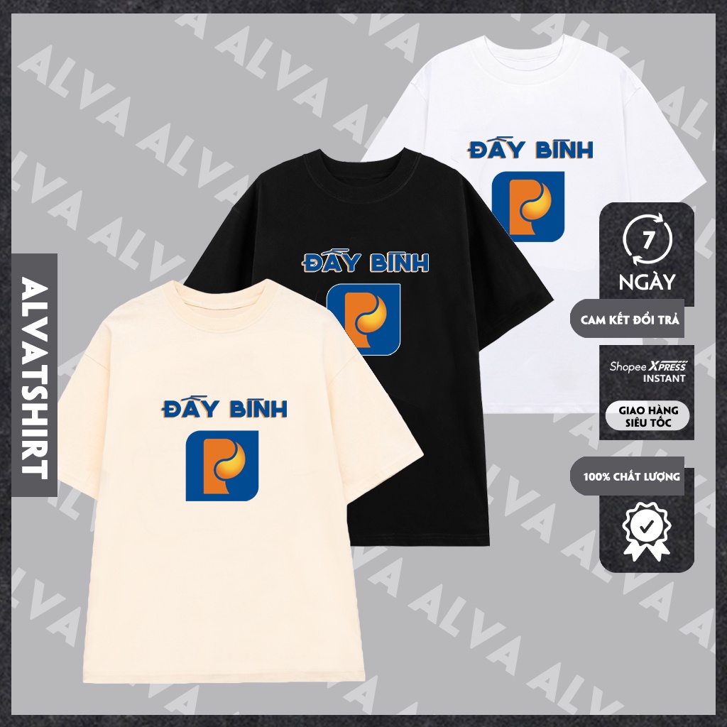Áo Unisex In Chữ Đầy Bình Phong Cách Hài Hước Trẻ Trung, Nam Nữ Mặc Form Cực Đẹp