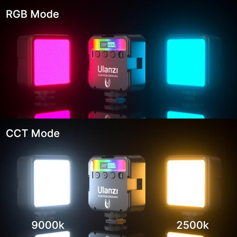 Đèn quay phim - chụp ảnh Ulanzi VL49 RGB