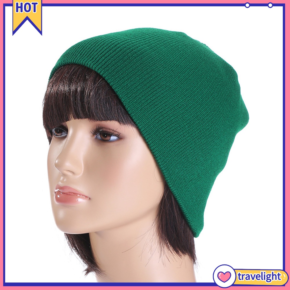 Mũ beanie màu sắc đơn giản cho nam và nữ