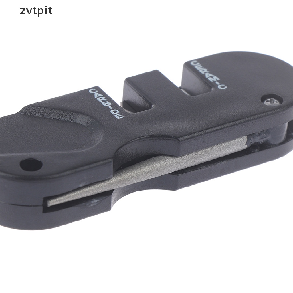 [ZVPT] Outdoor Pocket EDC Folding Knife Sharpener Ceramic Carbide Diamond Tapered Tools DSF