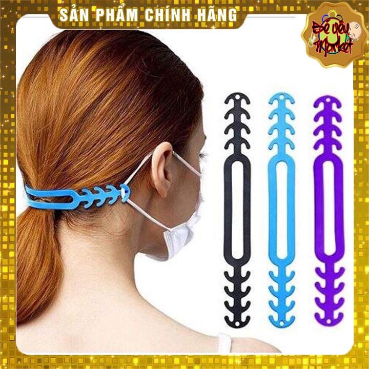 SILICONE MỀM. Đai đeo khẩu trang chống đau tai