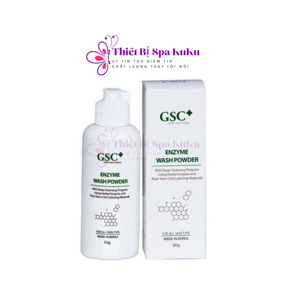 BỘT RỬA MẶT [GSC +] ENZYME WASH POWDER GSC + 80g