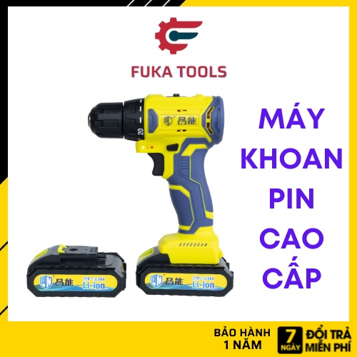 Máy khoan pin cao cấp động cơ không chổi than 21V