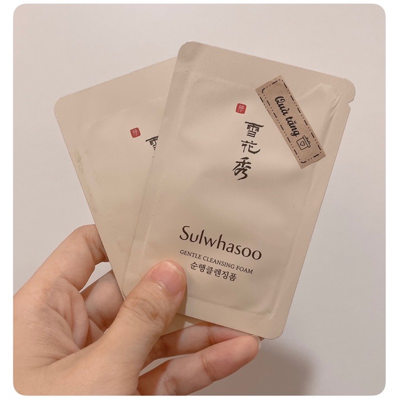 Bộ đôi Sulwhasoo tinh chất Sâm 15ml và kem dưỡng sâm size 10ml