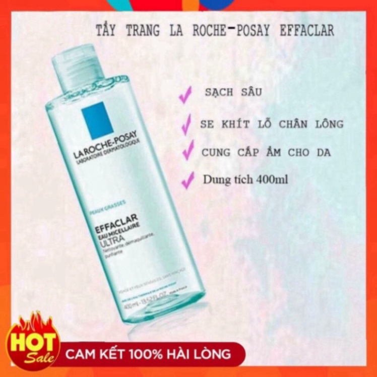 Nước tẩy trang 💖 cho da nhạy cảm La Roche-Posay Micellar Water Ultra Sensitive Skin 400ml - AUT | BigBuy360 - bigbuy360.vn