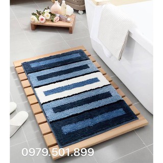Thảm lót chân, Thảm lau chân, Thảm nhà tắm, thảm chùi chân, thảm trang trí cao cấp(size 45*65)