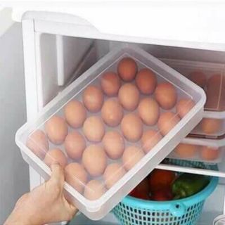 Khay đựng trứng có nắp đậy