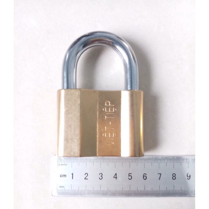 Combo 10 ổ khóa việt tiệp dùng chung 1 chìa chủ ( loại 6 phân , khóa giữ chìa , gồm 10 chìa sơ cua )