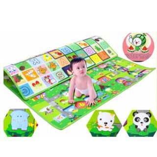 [SHOPEE TRỢ GIÁ] THẢM CHƠI MABOSHI 2 MẶT CHO BÉ THÔNG MINH [1,8m x 2m]