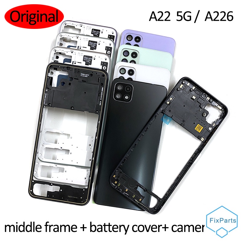 Ốp Điện Thoại Có Nắp Đậy Bảo Vệ Camera Sau Cho Samsung Galaxy A22 4g 5g A225 A226