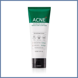 [SRM] - Sữa Rửa Mặt Some By Mi AHA-BHA-PHA 30 Days Miracle Acne Clear Foam