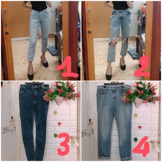 Quần jean hàng xịn xò Uni, H/M nhiều size