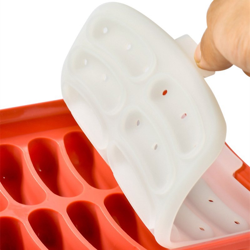 Khay nướng bánh 6 ngăn bằng Silicone chất lượng cao | Ham, hot dog, khuôn làm xúc xích cho bé, dụng cụ nấu ăn