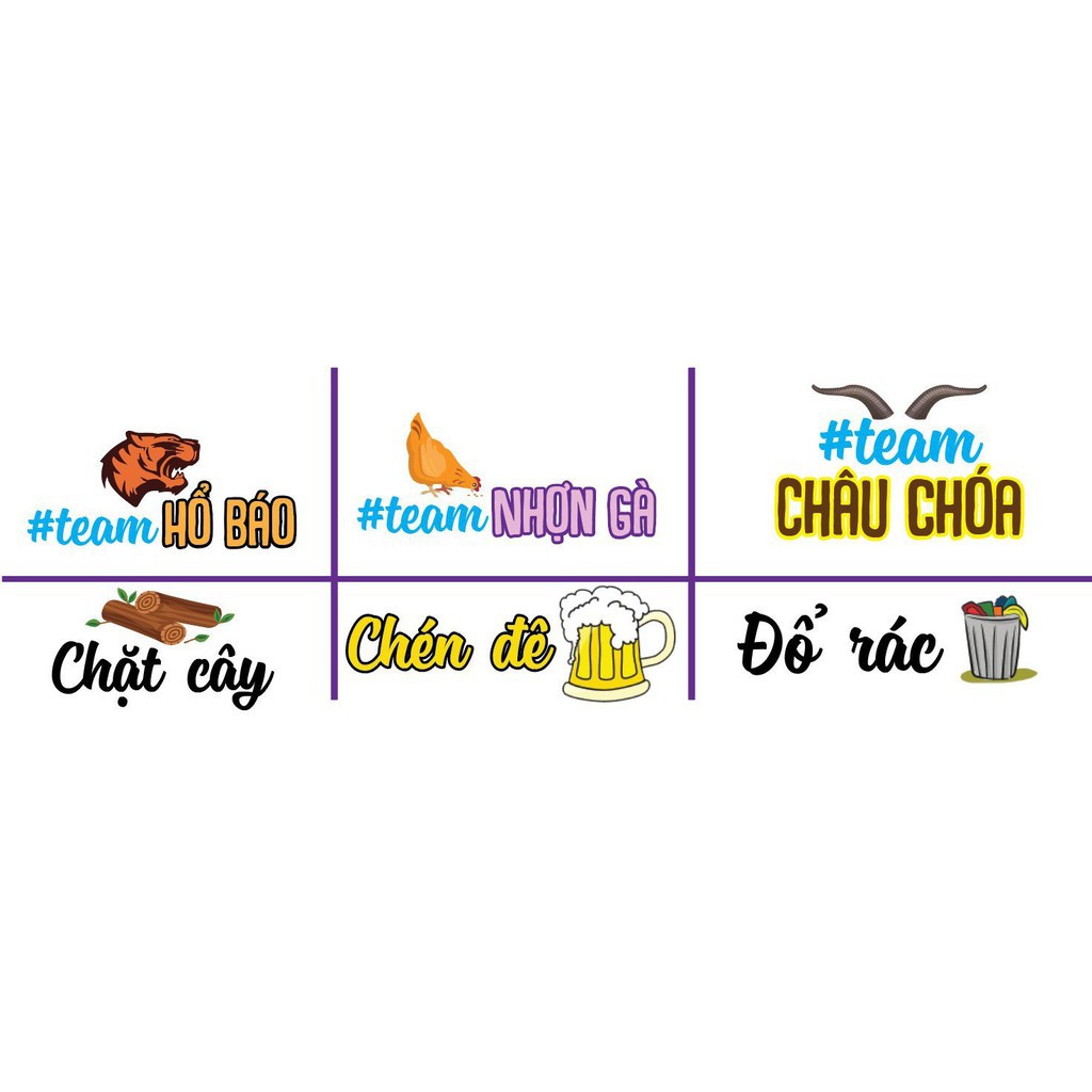 Hashtag Cầm Tay Trang Trí Sinh Nhật - Tôi Tự Làm