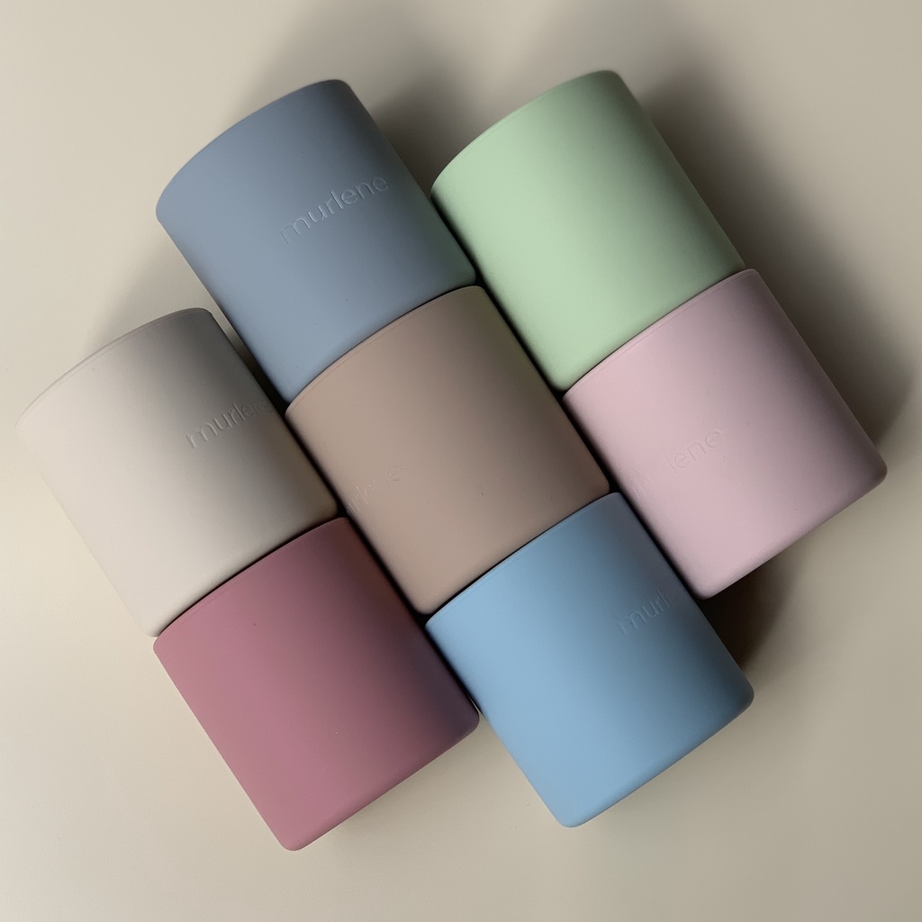 Murlene - Cốc uống nước bằng silicone cho bé