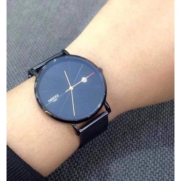 (TẶNG VÒNG TAY) Đồng hồ nam NIBOSI 2321 Chống xướt chống nước tuyệt đối NIBOSI 1985 | BigBuy360 - bigbuy360.vn