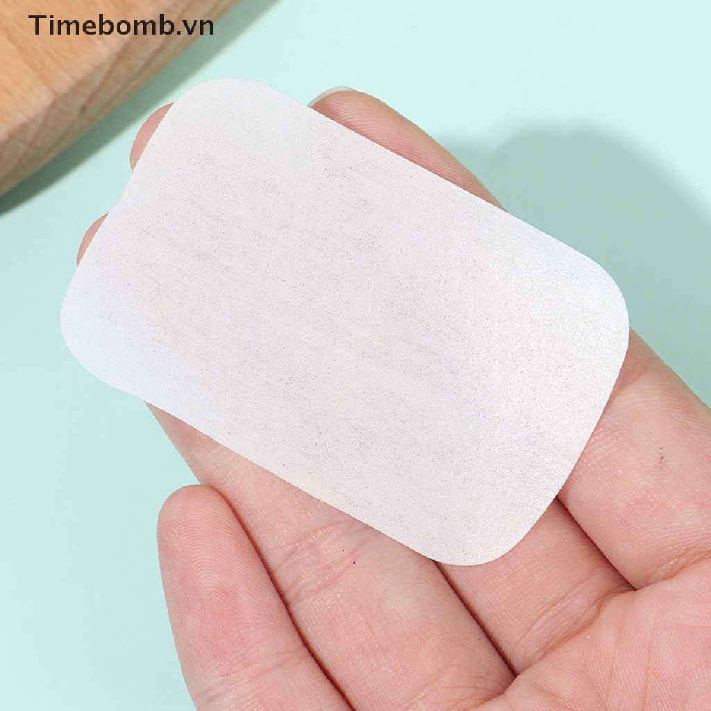 [Hàng mới về] Bộ 100 miếng rửa tay khử trùng tiện lợi cao cấp